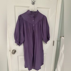 NWT Holly Shae Boutique dress M/L lavender antique plum